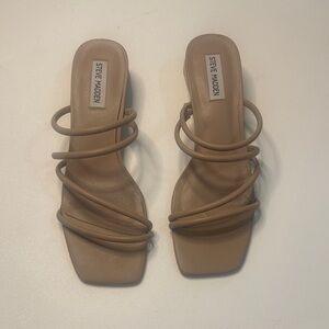 Steve Madden Brown Strappy Sandals